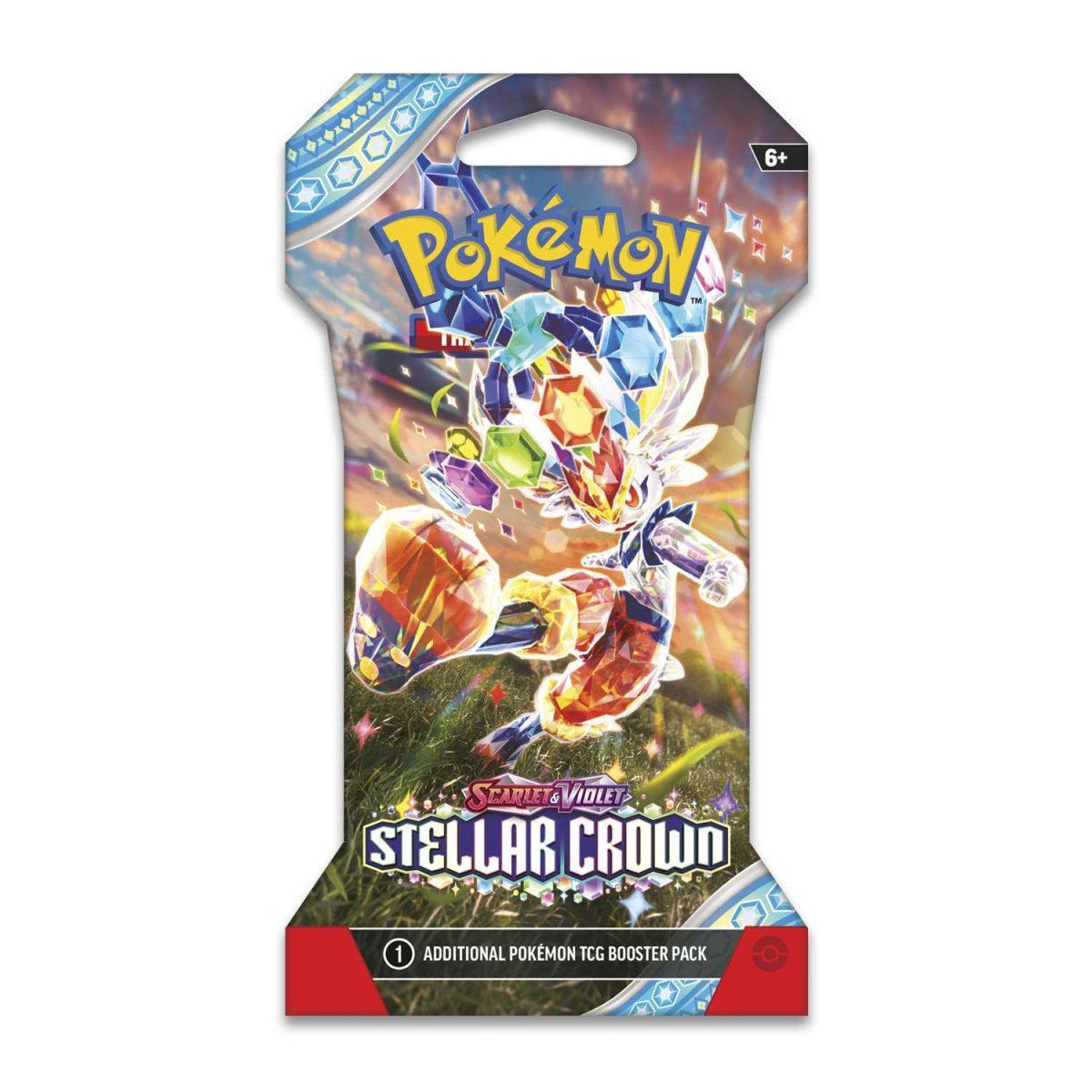 Pokemon Scarlet & Violet Stellar Crown Sleeved Booster