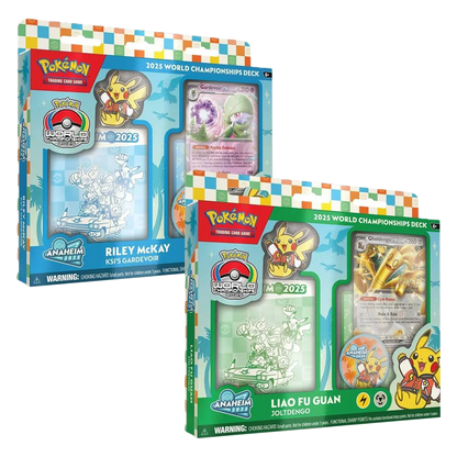 2025 Pokemon TCG World Championship Deck Box