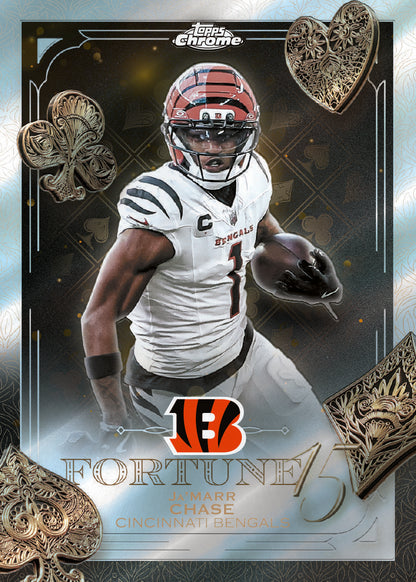 2025 Topps Chrome Football Blaster Box
