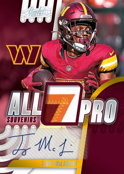 2025 Panini Absolute Football Hobby Box