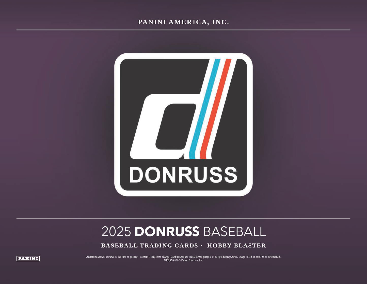 2025 Panini Donruss Baseball Hobby Blaster Box
