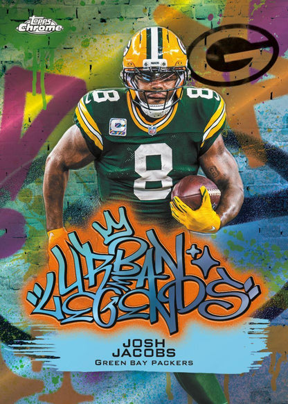 2025 Topps Chrome Football Mega Box