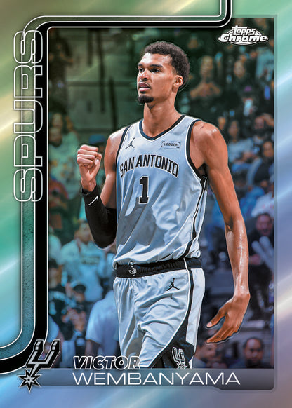 2025/26 Topps Chrome Update Series Basketball Blaster Box