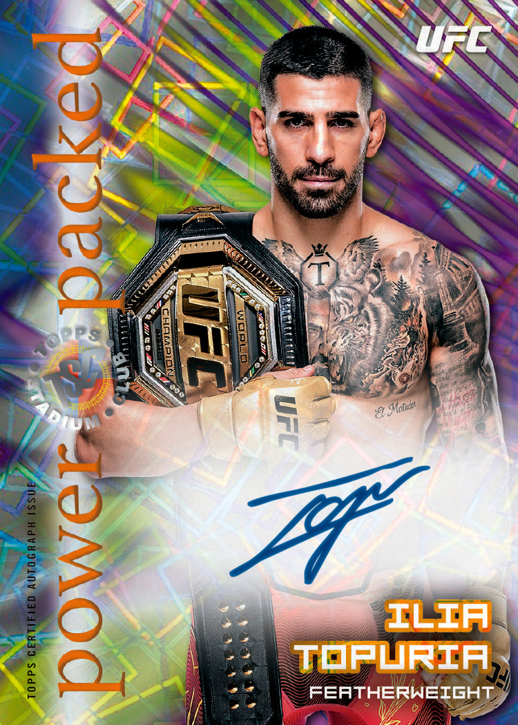 2025 Topps UFC Stadium Club Blaster Box