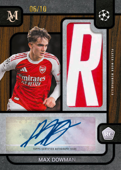 2025/26 Topps UEFA Club Competitions Museum Collection Soccer Hobby Box