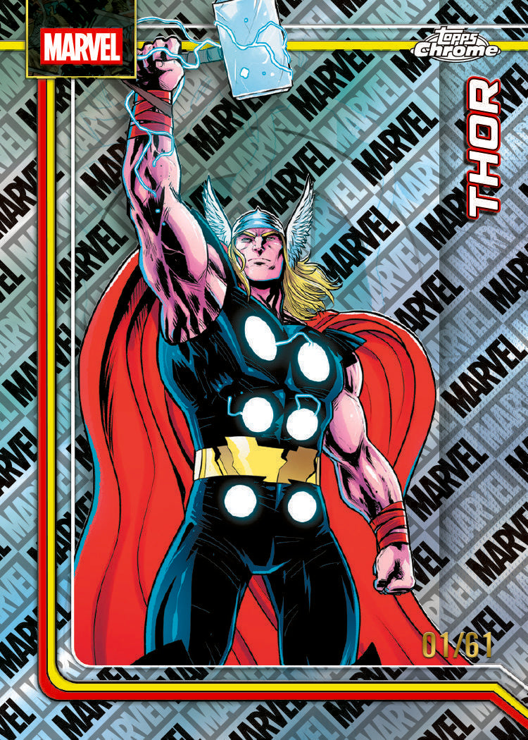 2026 Topps Marvel Comics Chrome Mega Box