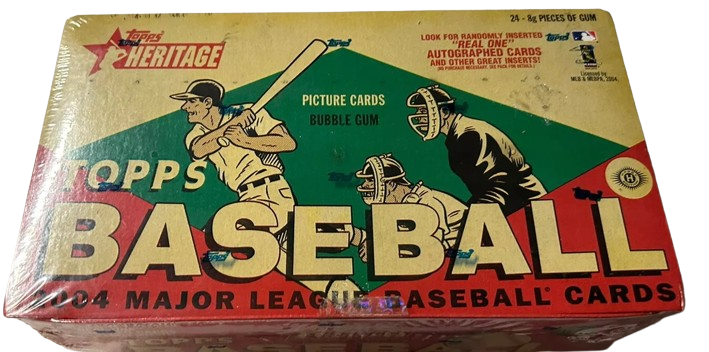 2004 Topps Heritage Baseball Hobby Box