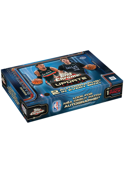 2025/26 Topps Chrome Update Series Basketball Delight Box
