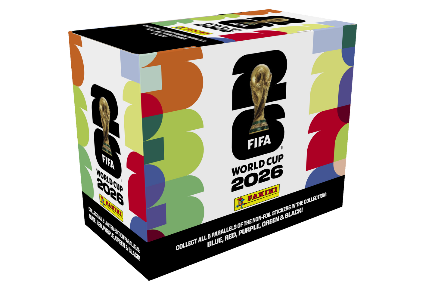 2026 Panini World Cup Soccer Stickers 25ct Box