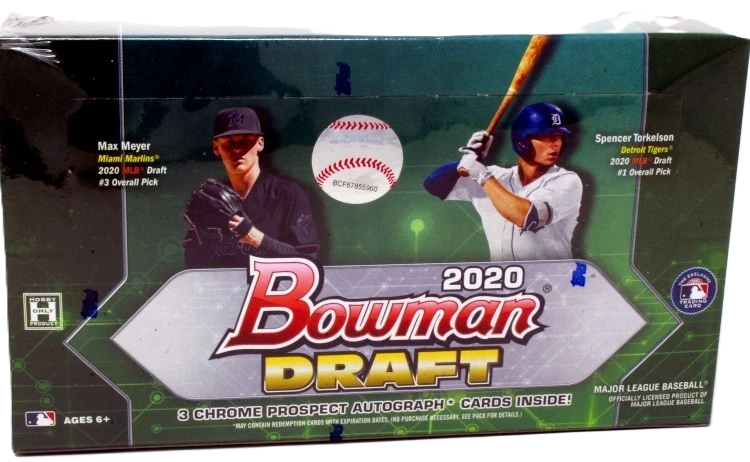 2020 Bowman Draft Baseball Jumbo Box