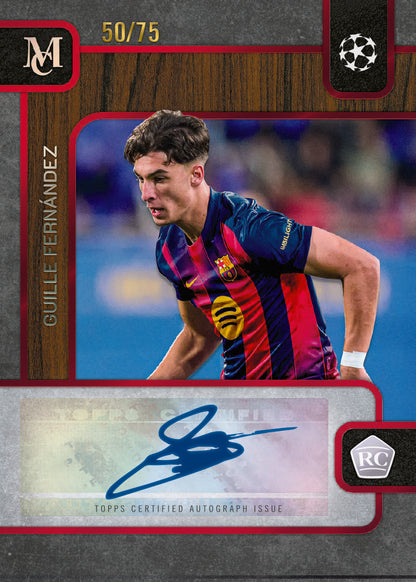 2025/26 Topps UEFA Club Competitions Museum Collection Soccer Hobby Box