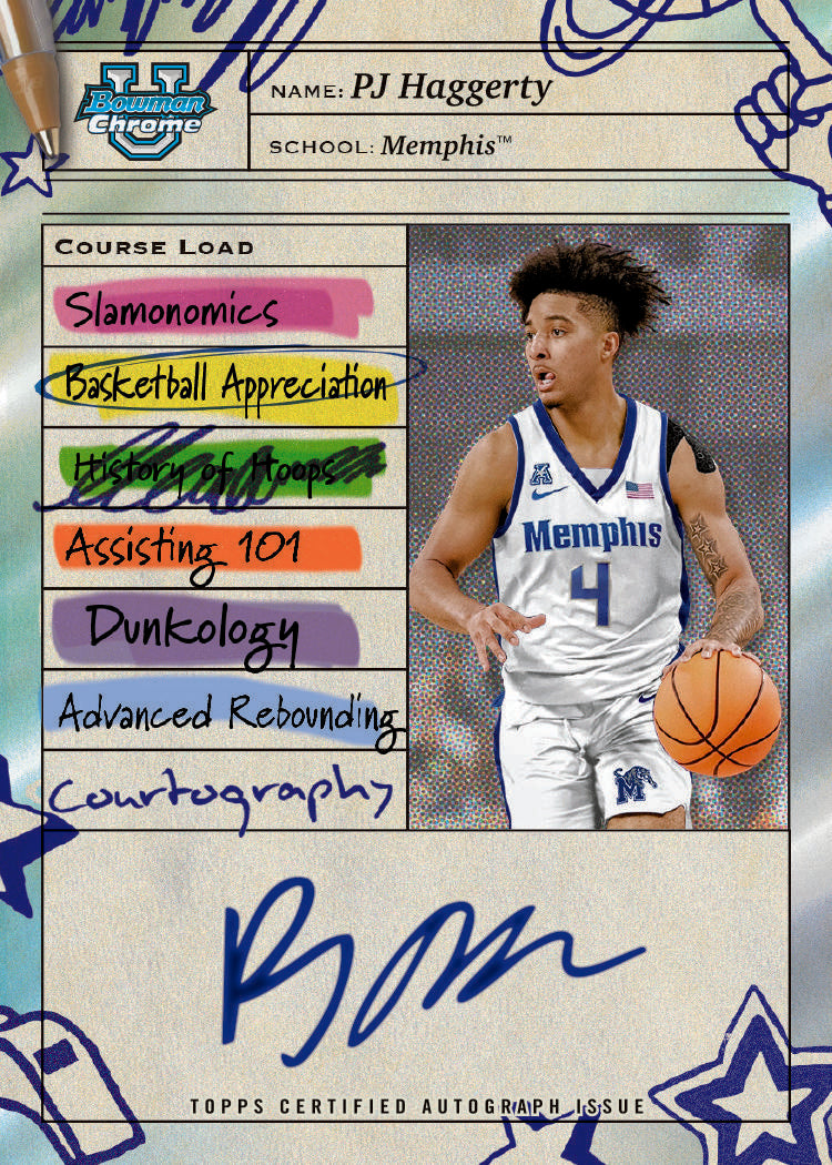 2024/25 Bowman Chrome University Basketball Mega Box