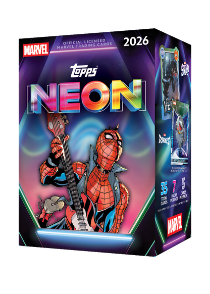 2026 Topps Marvel Neon Blaster Box