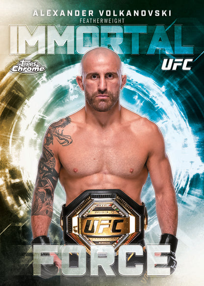2026 Topps UFC Chrome Hobby Box