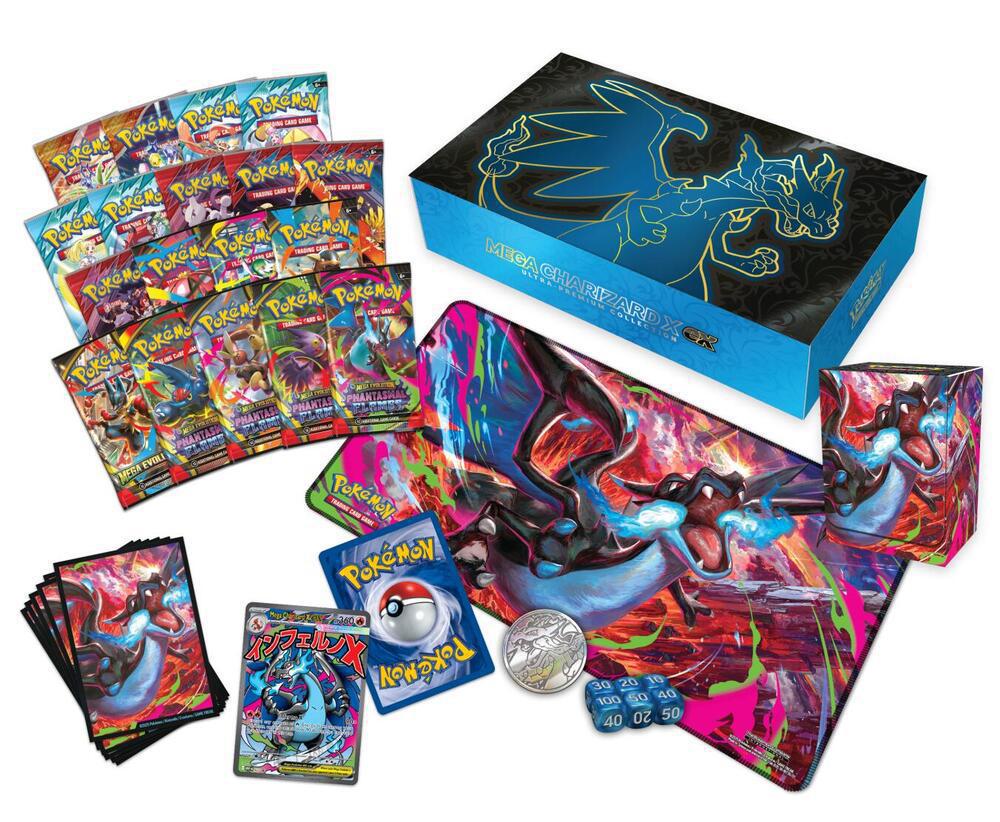 Pokemon Mega Charizard X ex Ultra Premium Collection Box