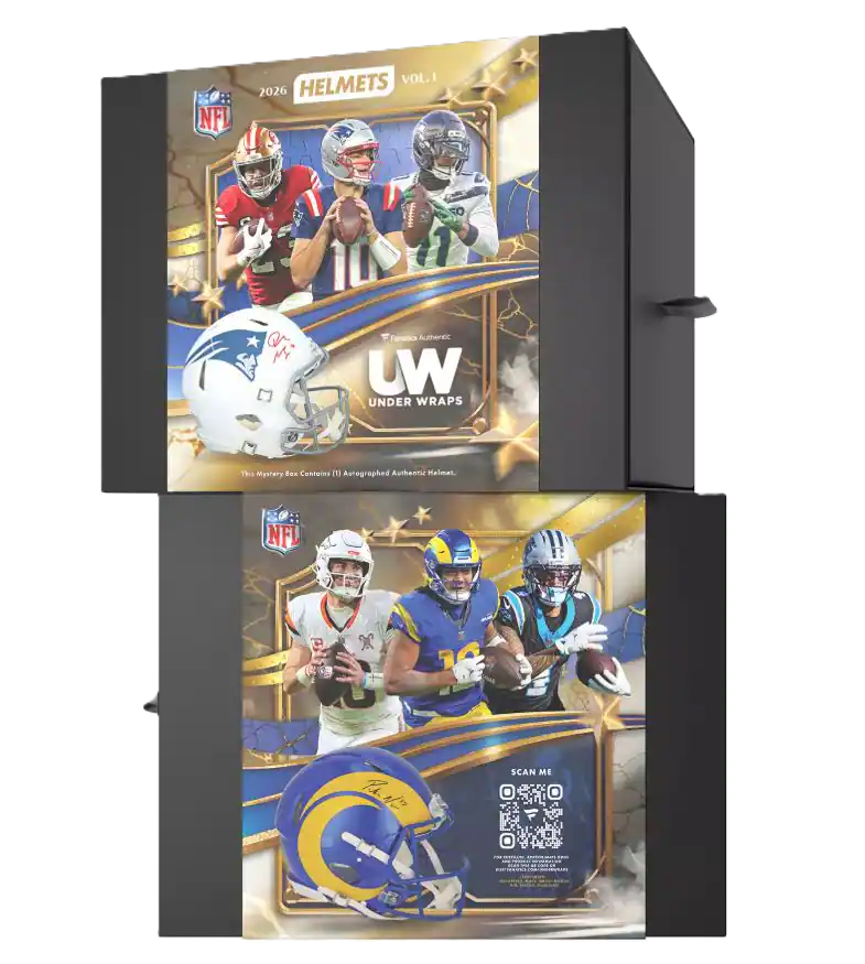 Under Wraps NFL Replica Helmets Vol. I