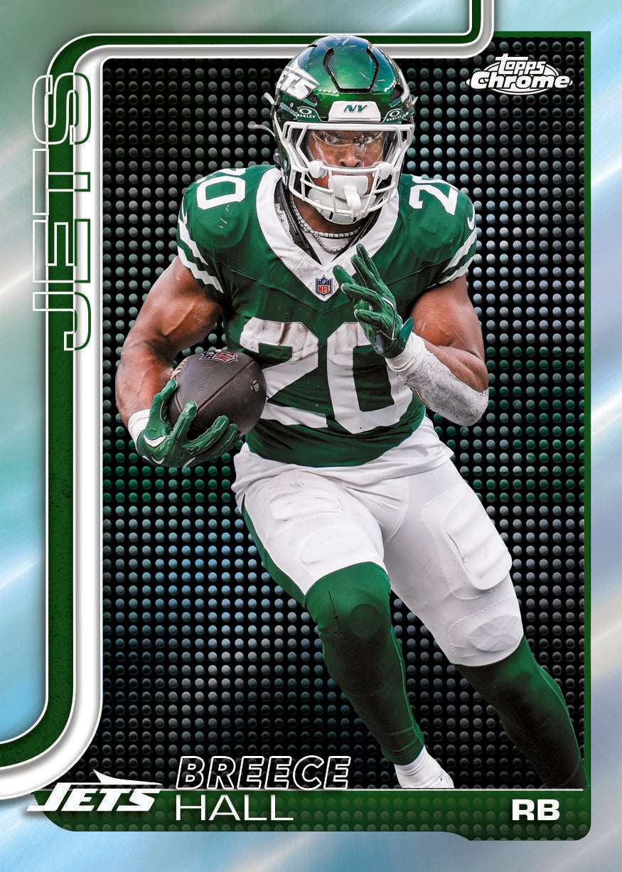 2025 Topps Chrome Football Blaster Box