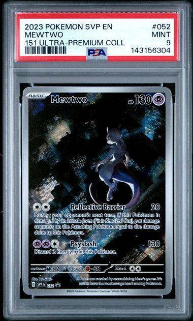 Pokemon Mewtwo #052 SV Scarlet & Violet Promo PSA 9