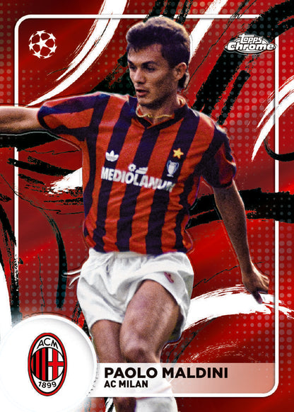 2024/25 Topps UEFA Club Competitions Chrome Soccer Jumbo Box