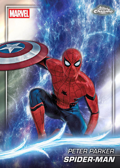 2025 Topps Marvel Studios Chrome Hobby Box
