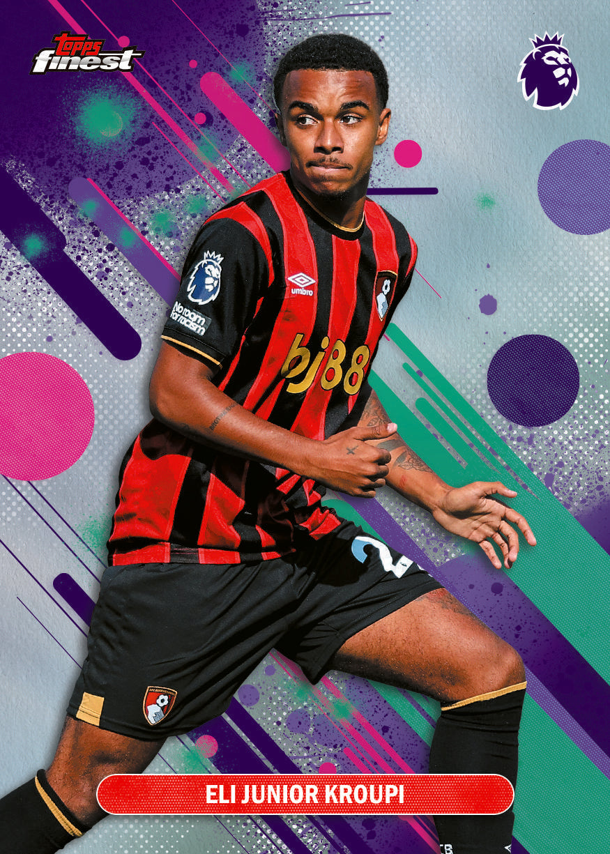 2026 Topps Finest Premier League Soccer Hobby Box