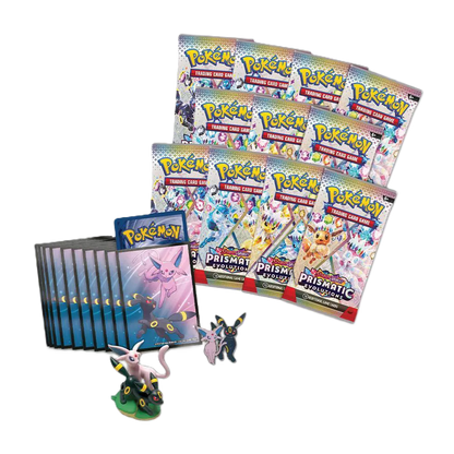 Pokemon Scarlet & Violet Prismatic Evolutions Premium Figure Collection Box