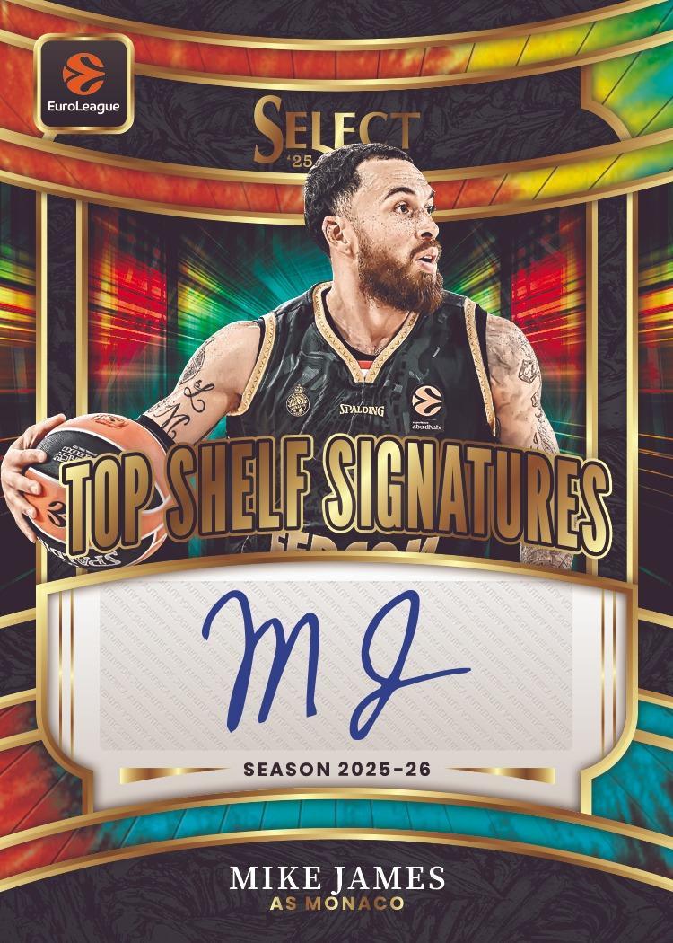 2025/26 Panini Select EuroLeague Basketball Hobby Box