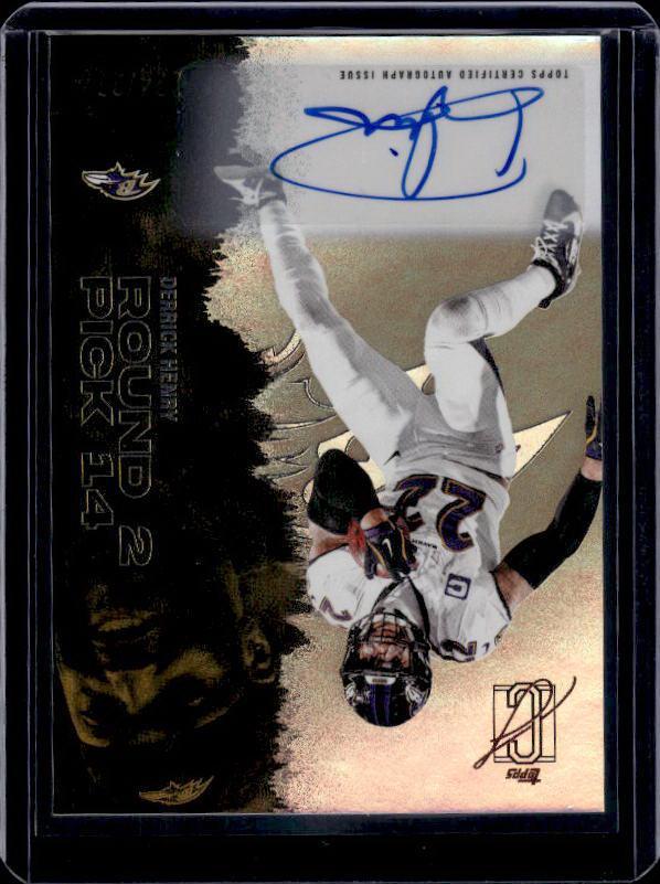 2025 Topps Signature Derek Henry #6 Autograph /275