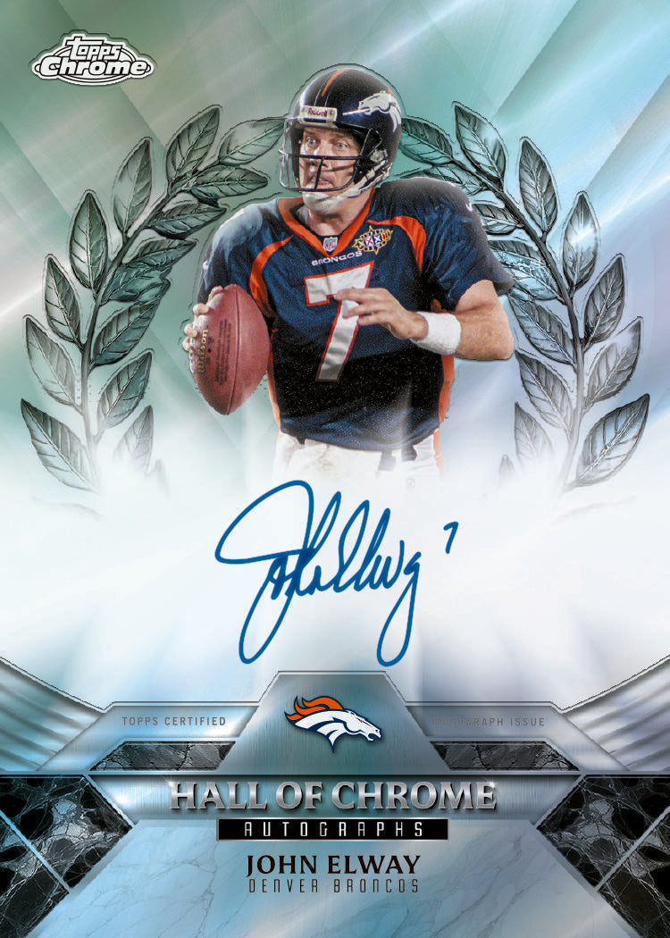 2025 Topps Chrome Football Hobby Box