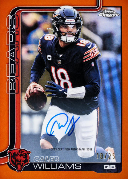 2025 Topps Chrome Football Jumbo Box
