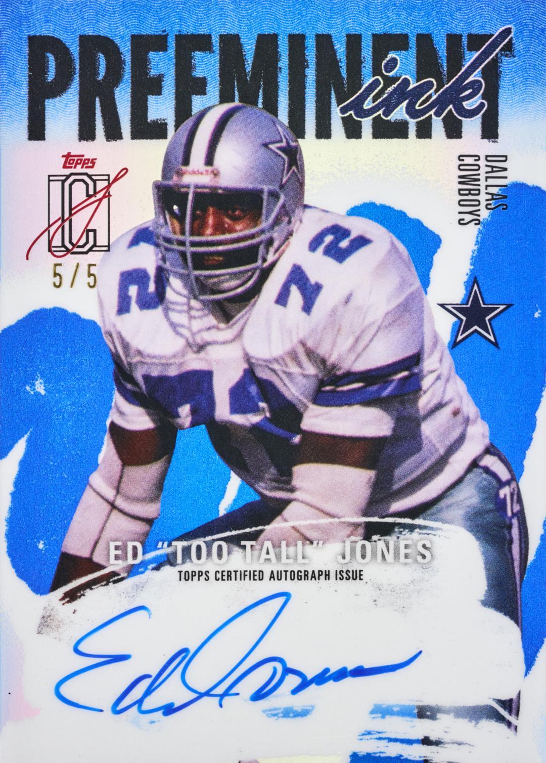 2025 Topps Signature Class Football Jumbo Box