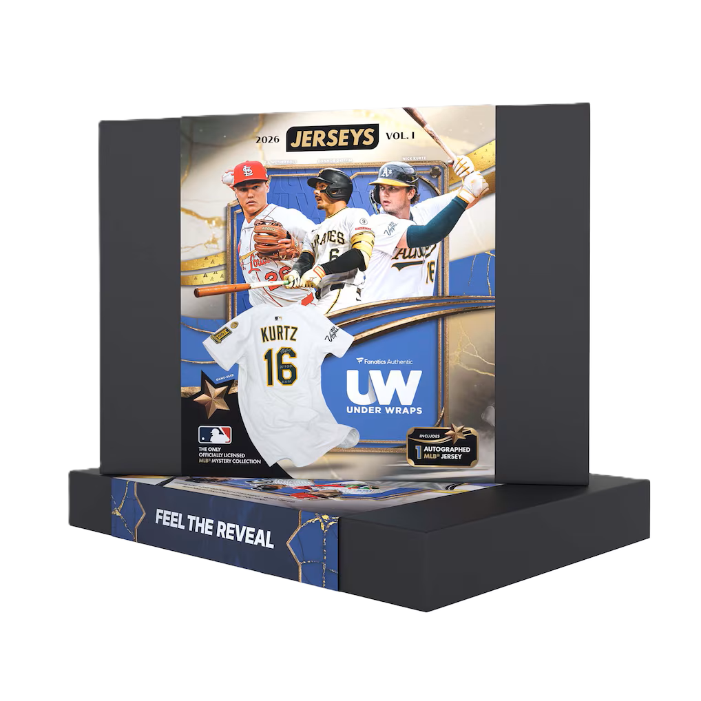 2026 Under Wraps Autographed MLB Jerseys Vol. I