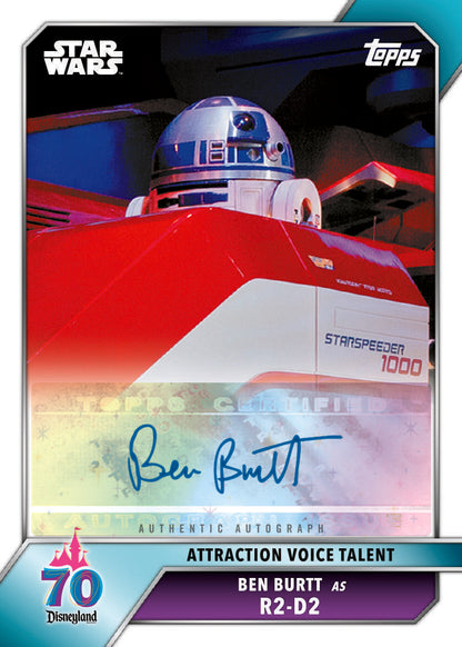 2025 Topps Disneyland 70th Anniversary Hobby Box