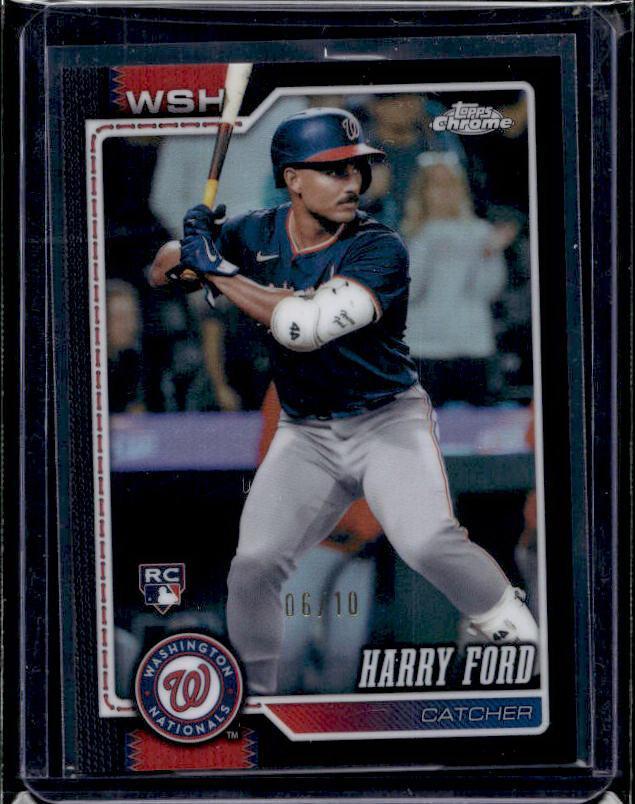 2026 Topps Chrome Harry Ford #56 Black /10 Rookie