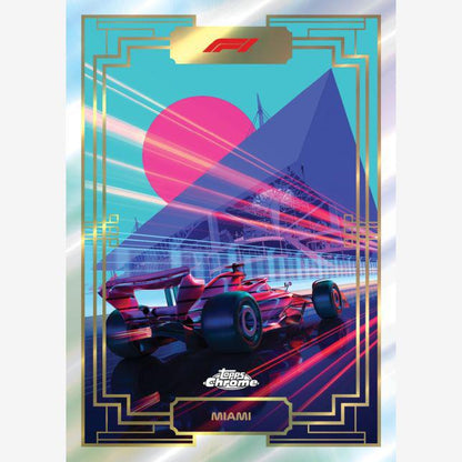 2023 Topps F1 Chrome Formula 1 Racing Hobby Box