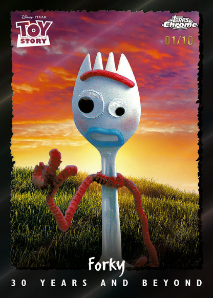 2025 Topps Pixar Crystal 30 Years of Toy Story Hobby Box