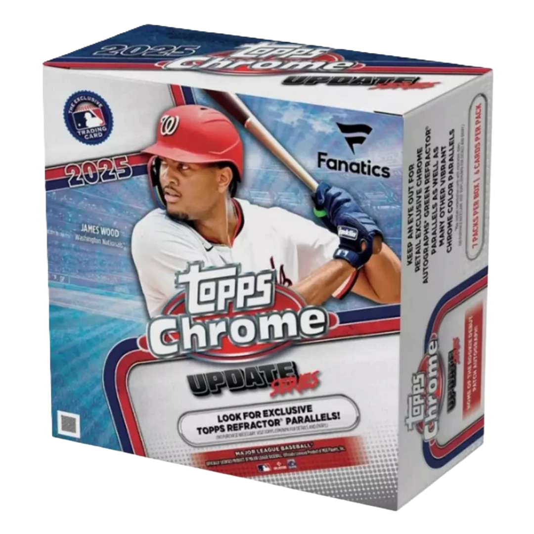 2025 Topps Chrome Update Series Baseball Mega Box - Fanatics