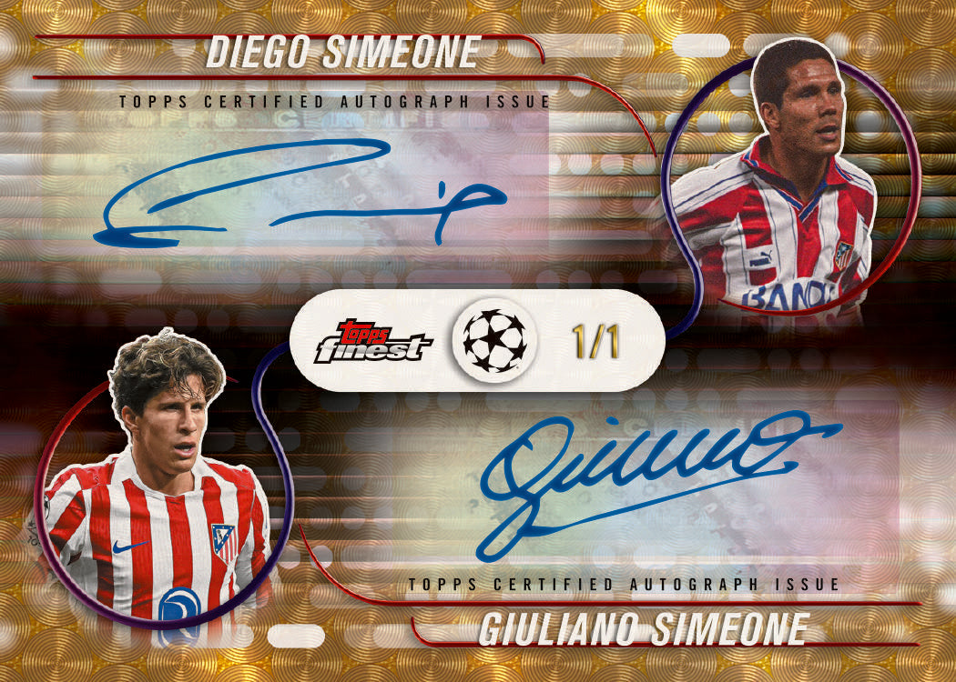 2025/26 Topps UEFA Club Competitions Finest Soccer Hobby Box