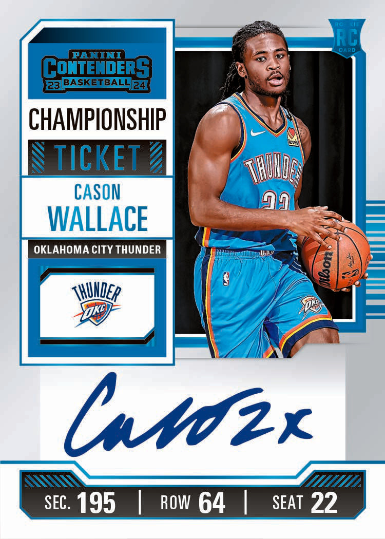 2023/24 Panini Contenders Basketball Hobby Box
