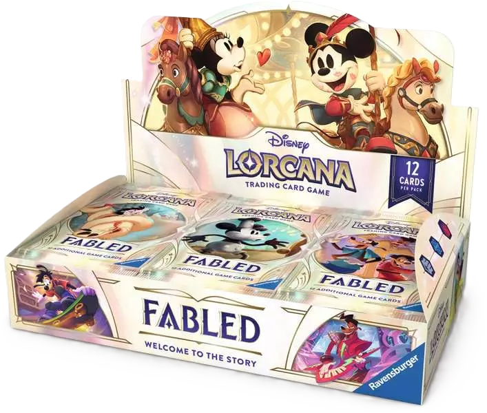 Ravensburger Disney Lorcana Fabled Booster Display Box
