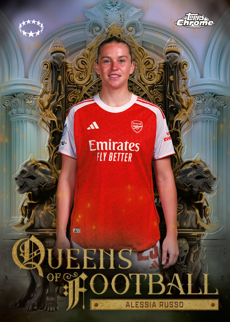 2025/26 Topps UEFA Women's Champions League Chrome Soccer Hobby Box