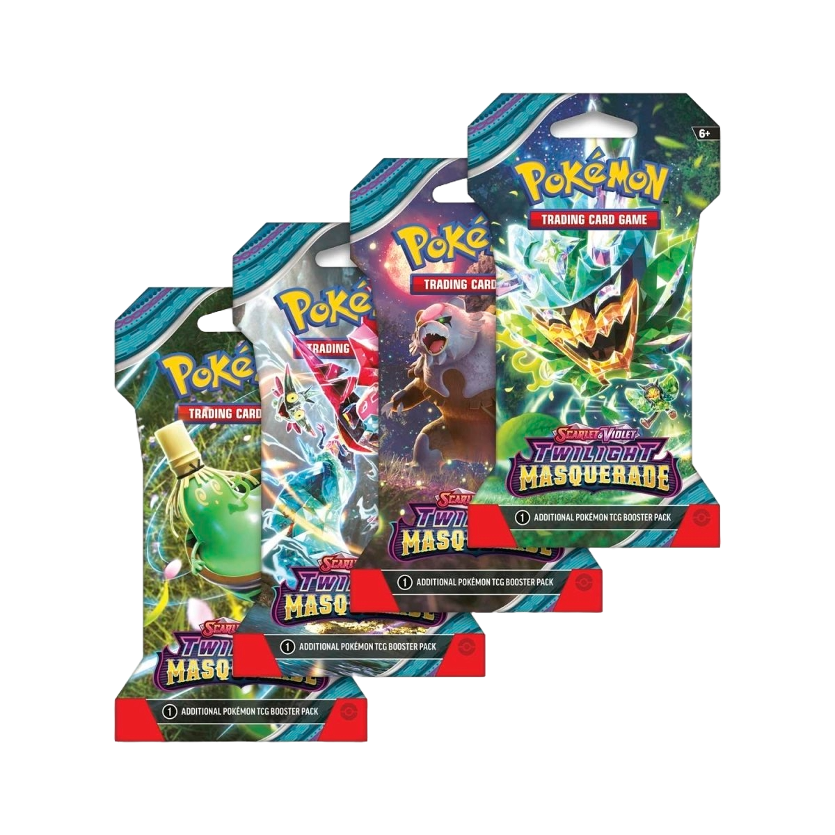 Pokemon TCG Twilight Masquerade Sleeved Booster Pack