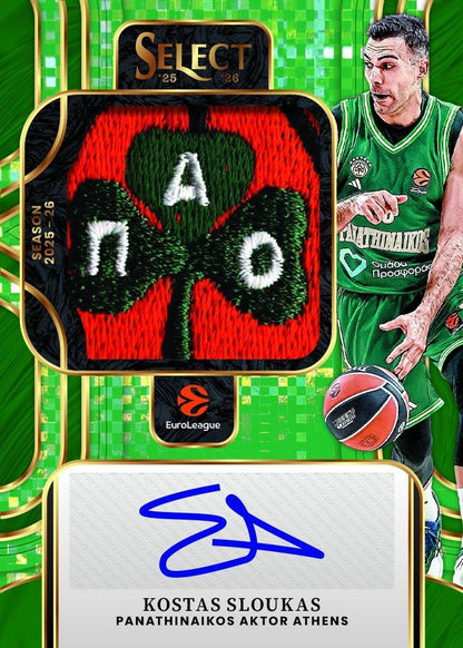 2025/26 Panini Select EuroLeague Basketball Hobby Box