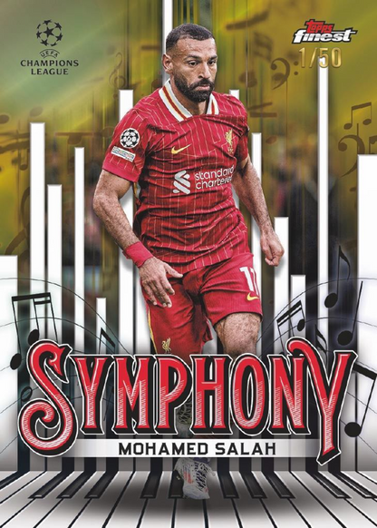 2024/25 Topps UEFA Club Competitions Finest Soccer Hobby Box