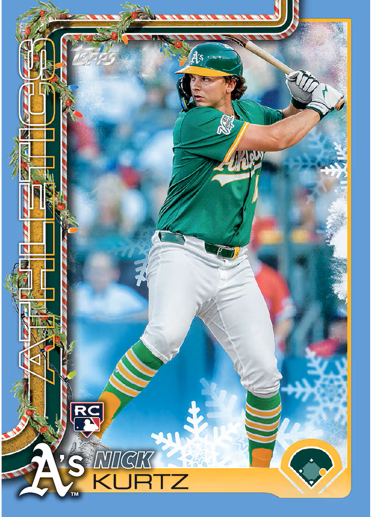 2025 Topps Holiday Baseball 3 Tin Box