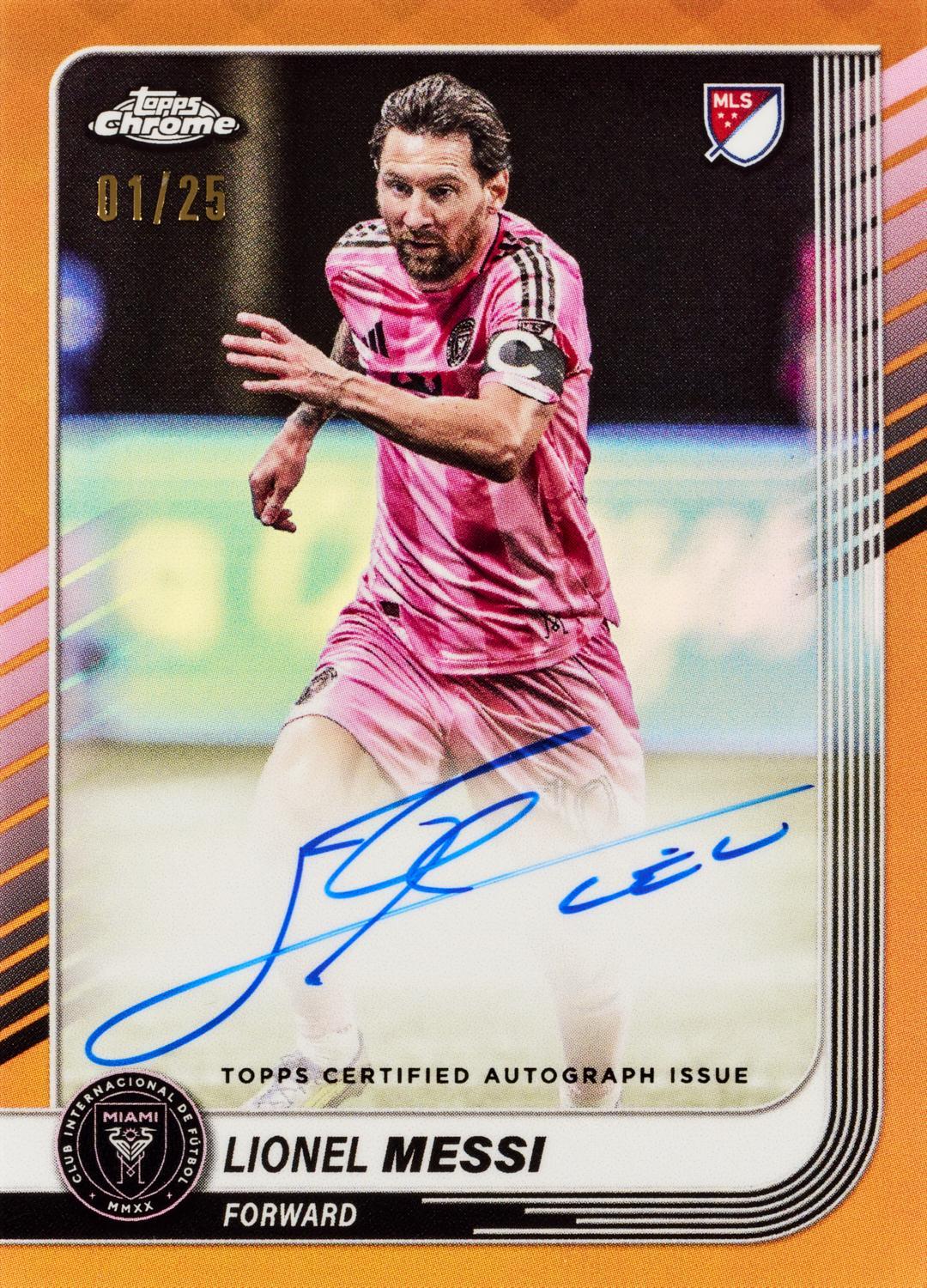 2025 Topps MLS Chrome Soccer Blaster Box