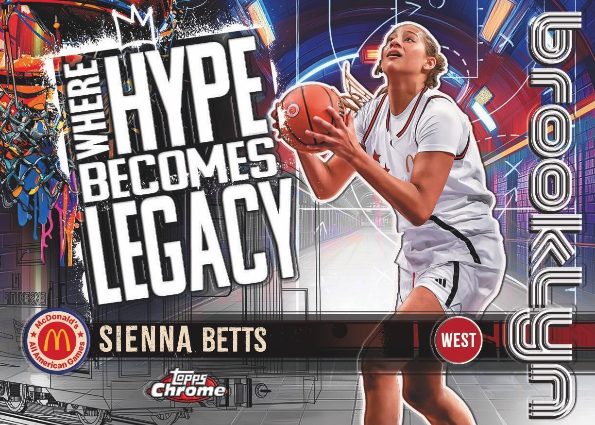 2025 Topps Chrome McDonald's All American Basketball Mega Box