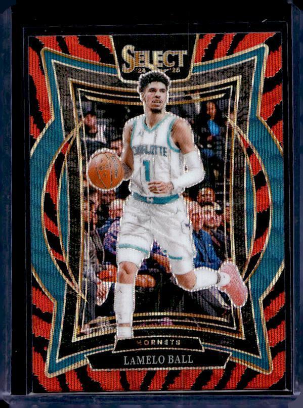 2024-25 Panini Select #31 LaMelo Ball Tiger Prizm