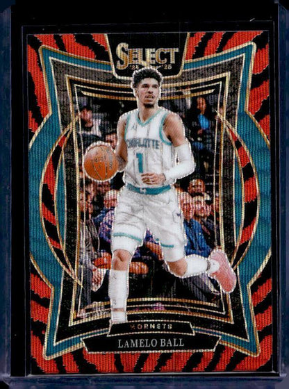 2024-25 Panini Select #31 LaMelo Ball Tiger Prizm