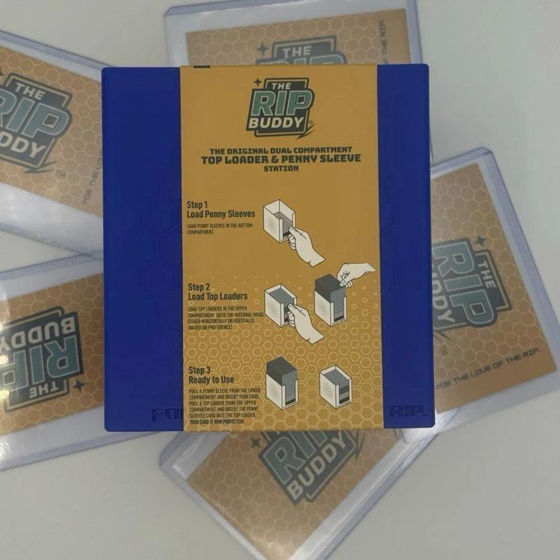 The Rip Buddy Sleeve & Top Loader Dispenser